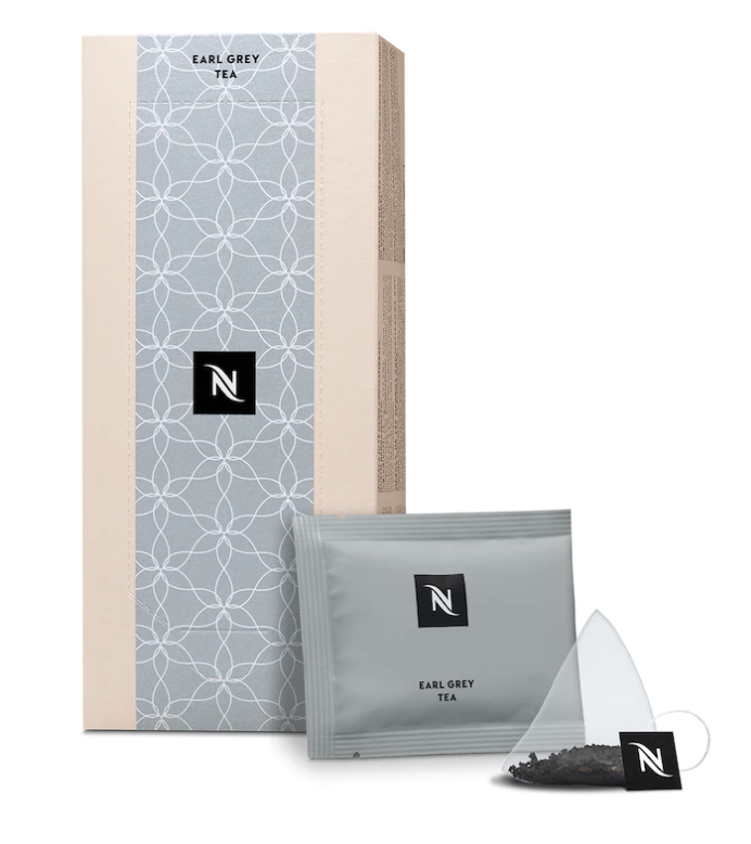 Чай в пакетах Nespresso Earl grey black tea, 2 г х 25 шт