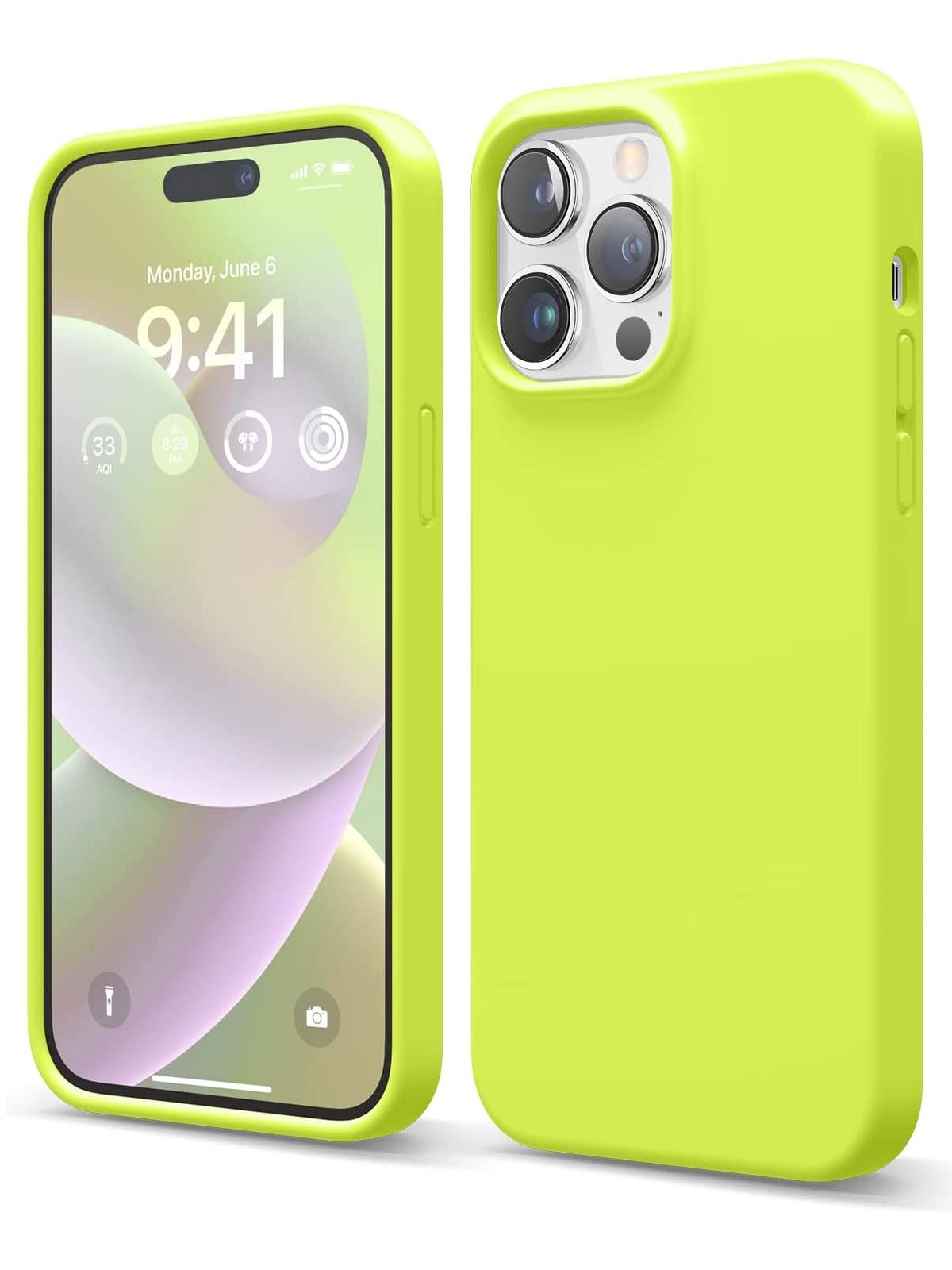 

Чехол Elago для iPhone 14 Pro Max Neon Yellow, Желтый