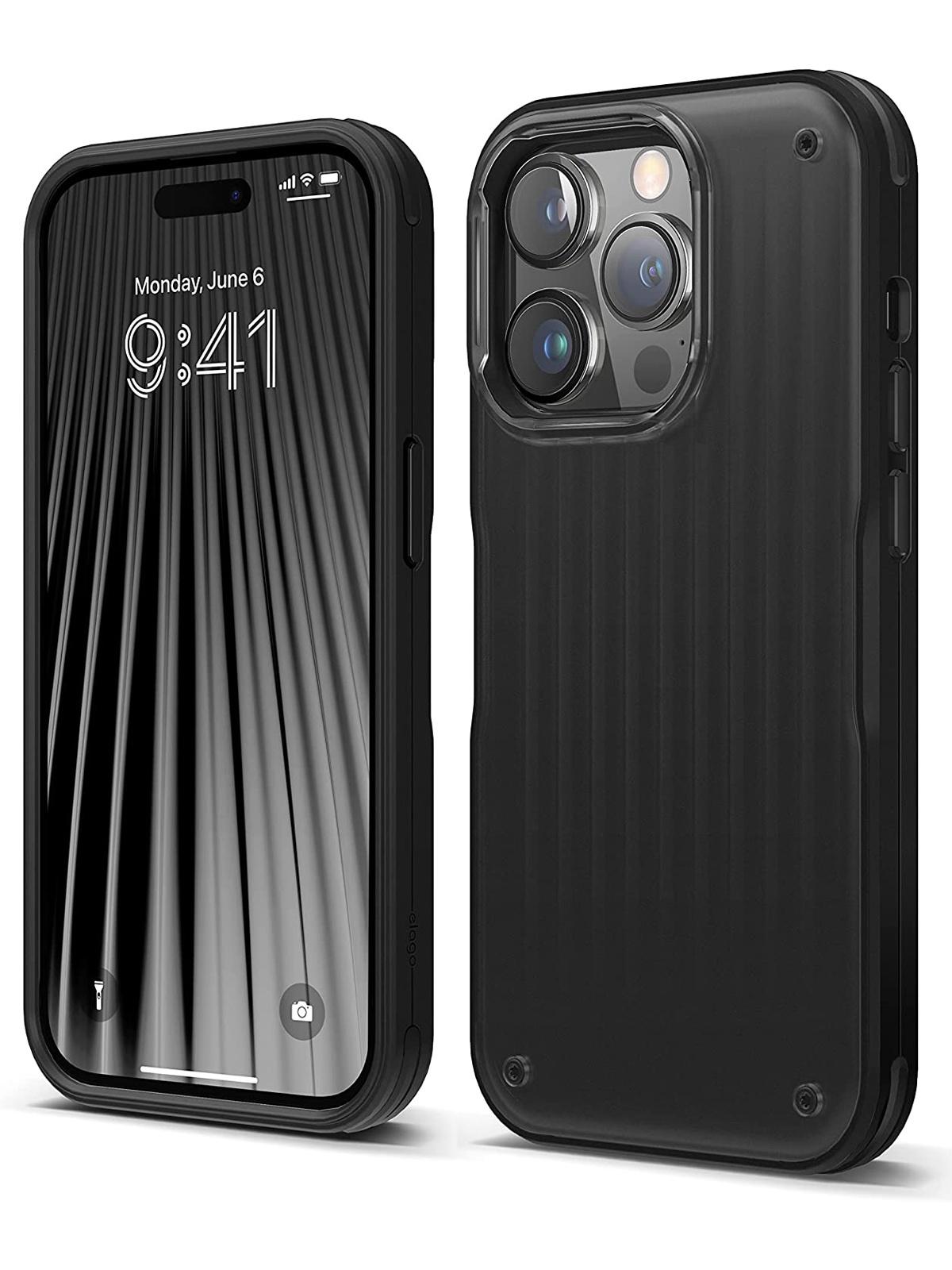 

Чехол Elago для iPhone 14 Pro BUCKLER Black, Черный
