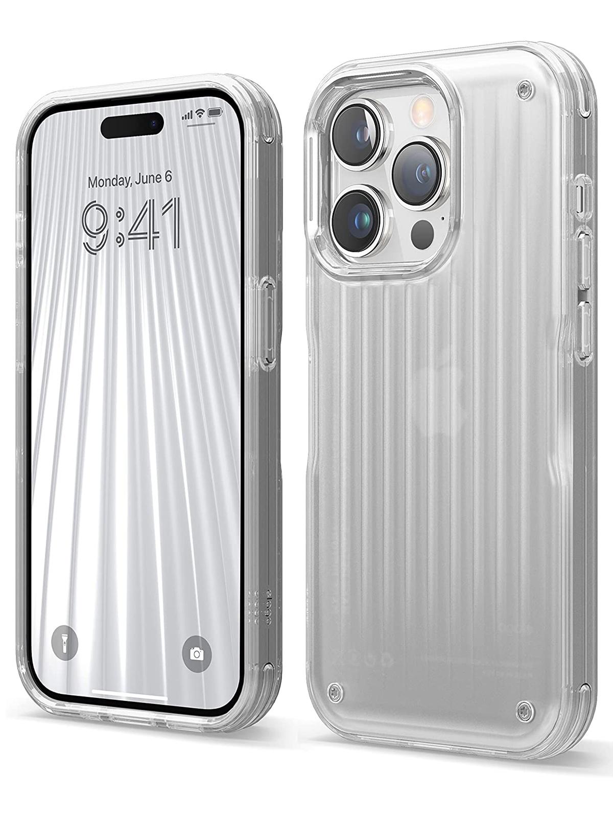 

Чехол Elago для iPhone 14 Pro BUCKLER Transparent, Прозрачный