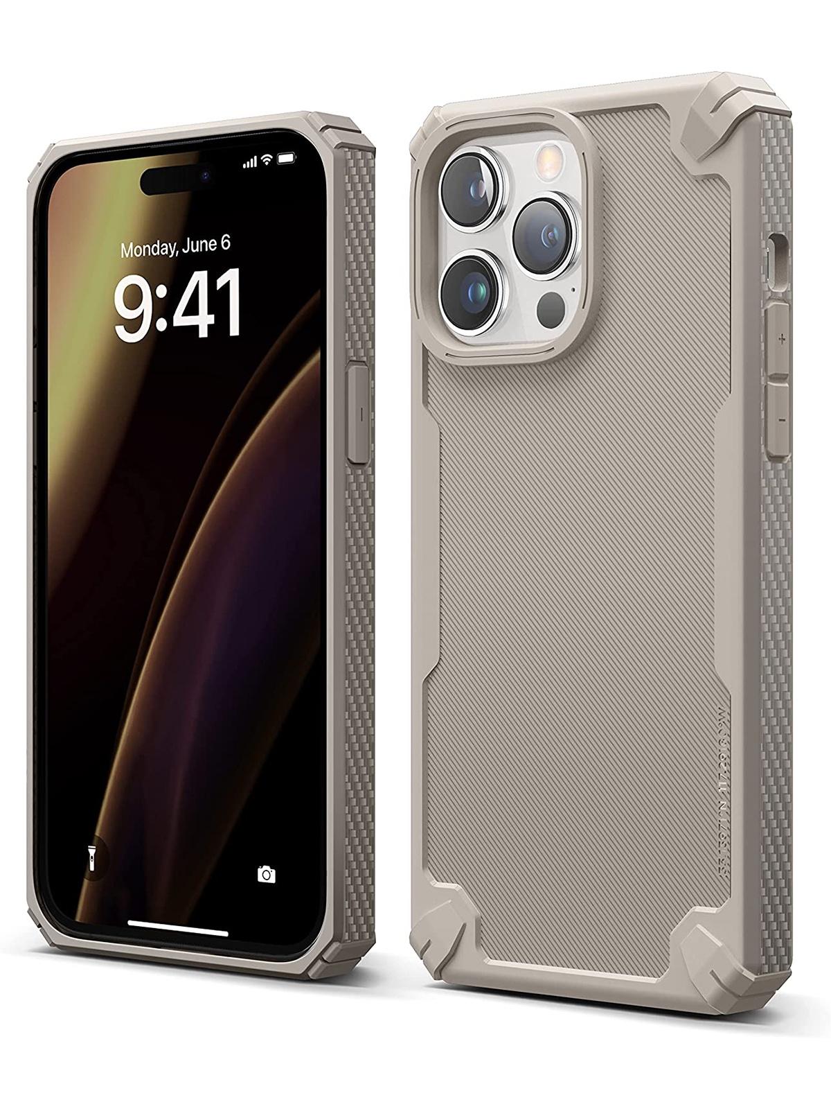 

Чехол Elago для iPhone 14 Pro Max ARMOR Military Sand, Бежевый