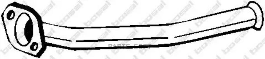 

BOSAL 741017 741-017 [1705ZW] труба глушителя приемная Peugeot 206 1.4i/1.6i 00-06 АКПП