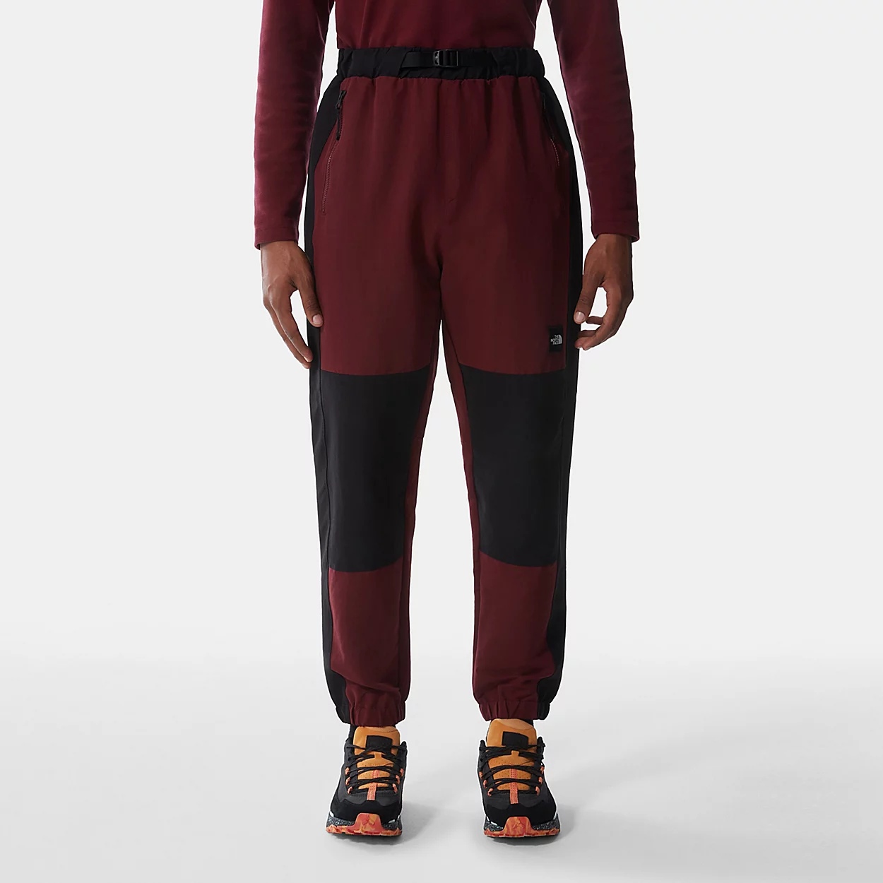 Спортивные брюки мужские The North Face TA55BGD4S бордовые XL
