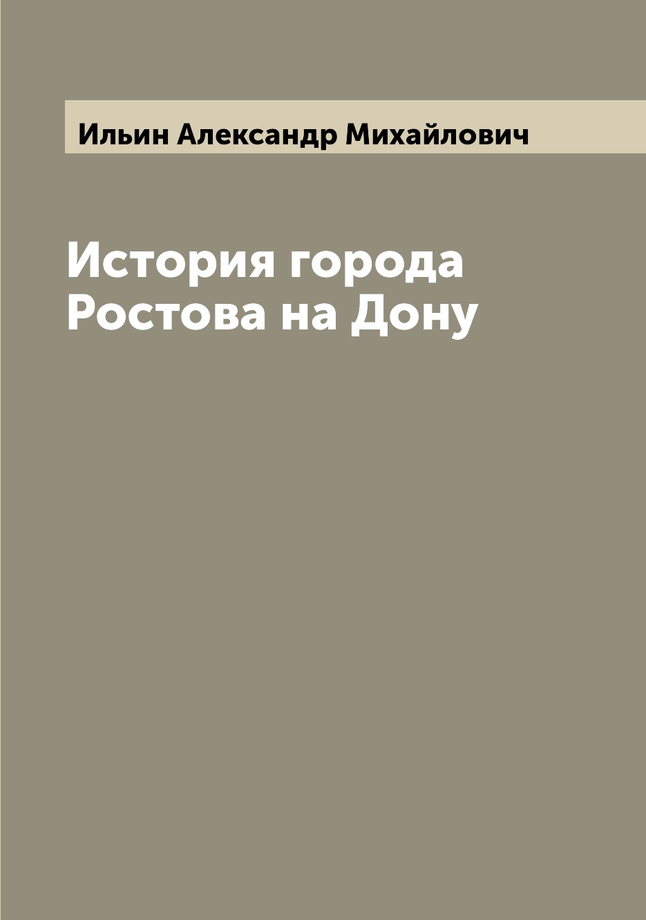 

История города Ростова на Дону
