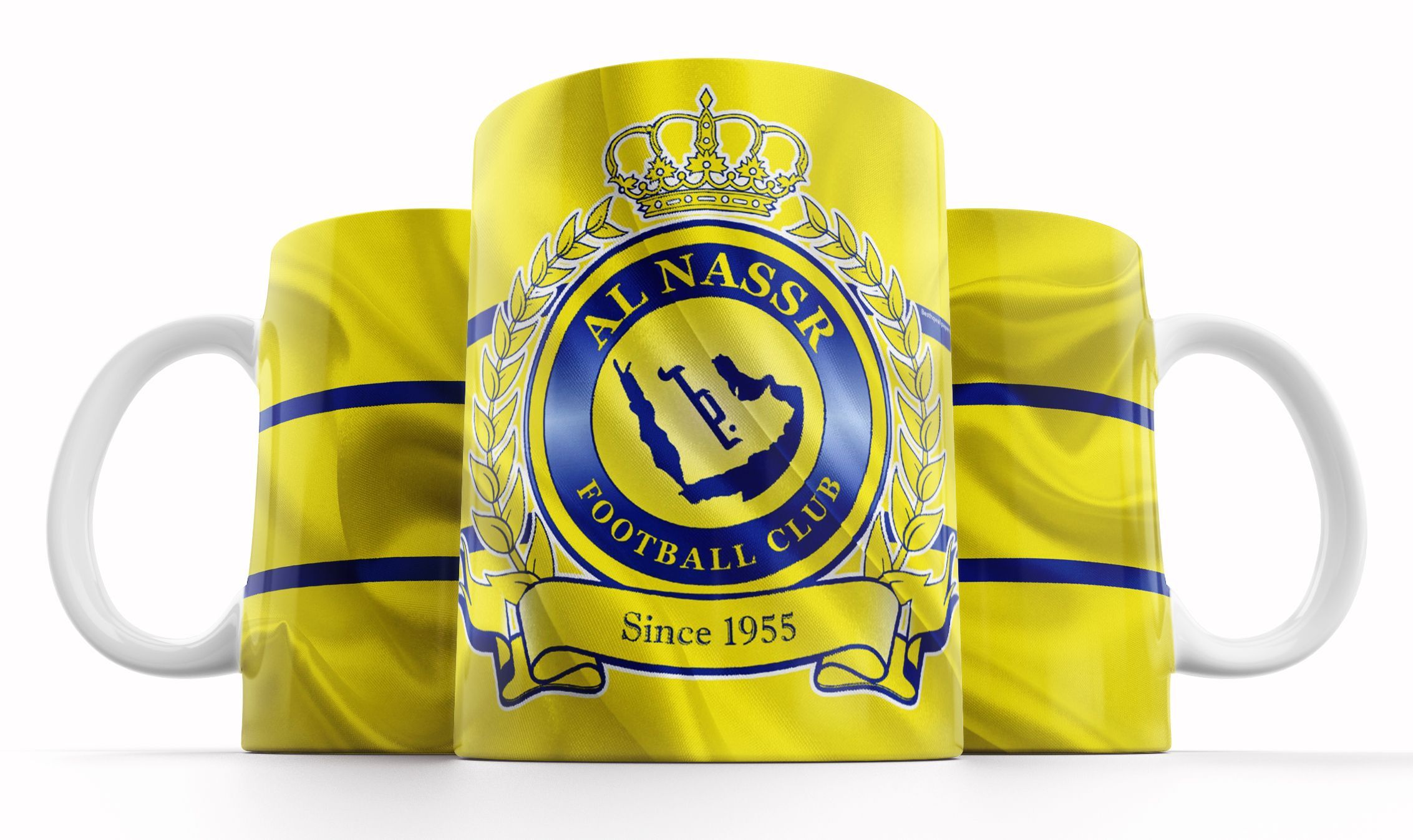 

Кружка футбольный клуб Аль-Наср Al Nassr с принтом 330 мл