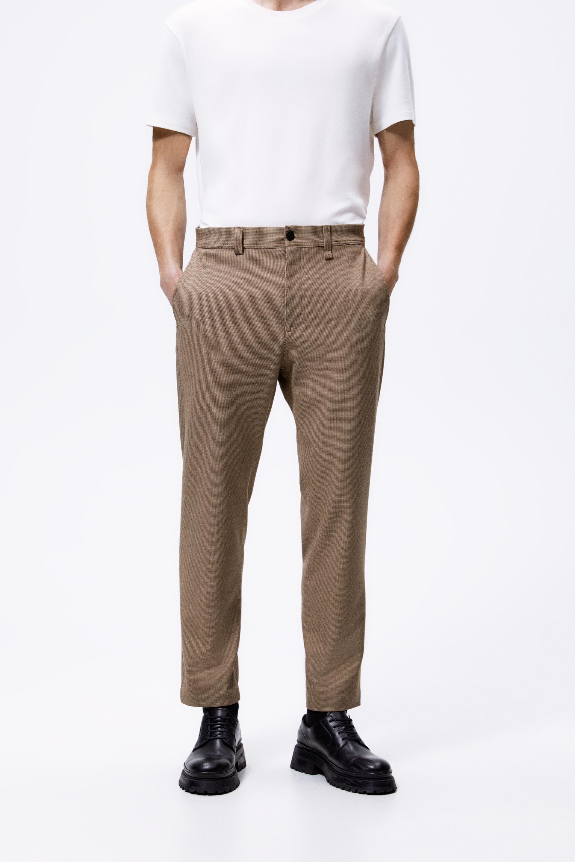 

Брюки мужские ZARA 00706215 коричневые 48 RU (доставка из-за рубежа), 00706215