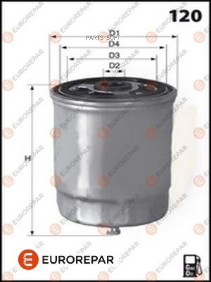 

Фильтр топливный EUROREPAR e148129