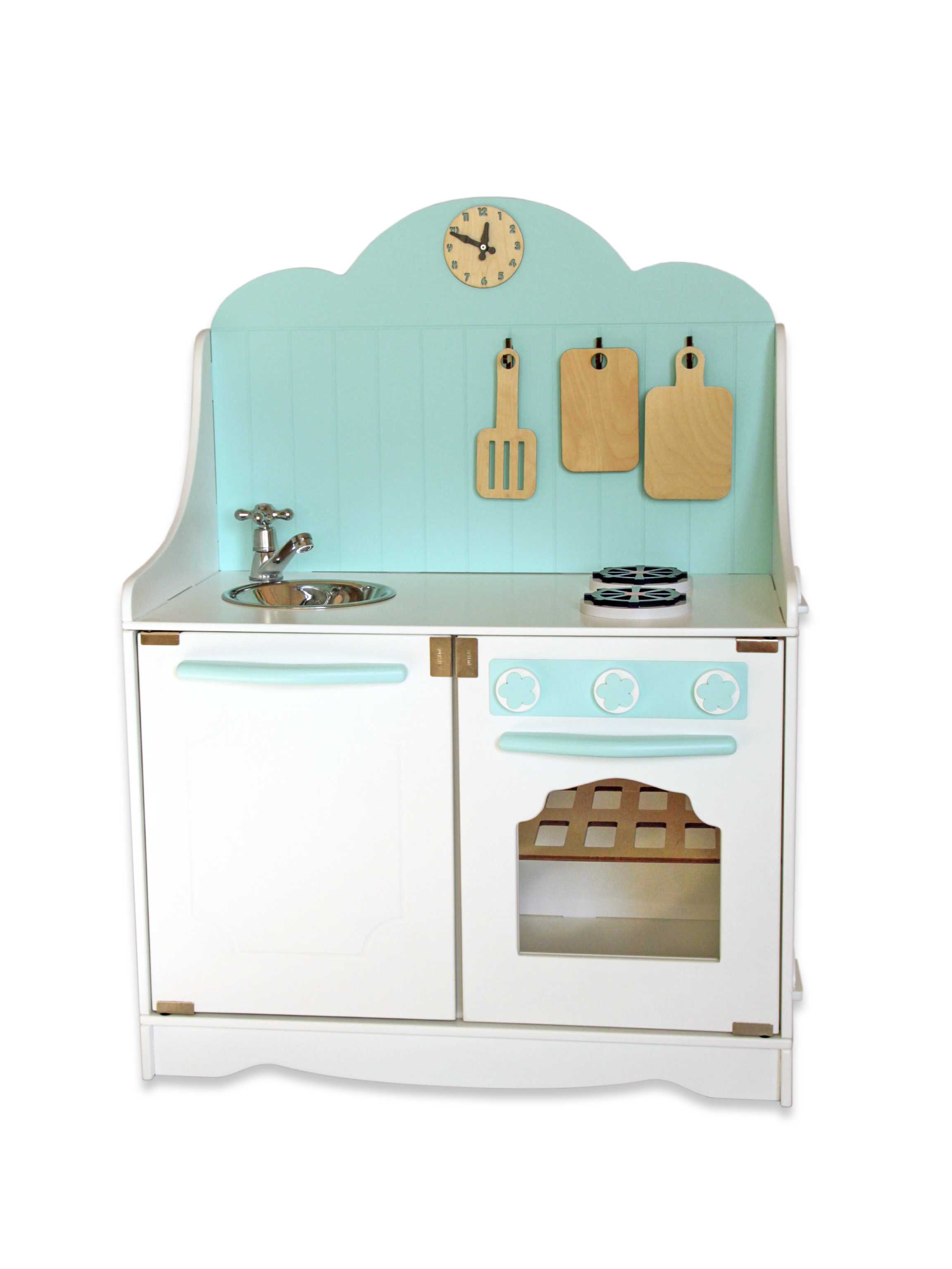 Кухня детская игровая Мята, белая столешница средство для мытья посуды fairy нежные руки чайное дерево и мята 650 мл