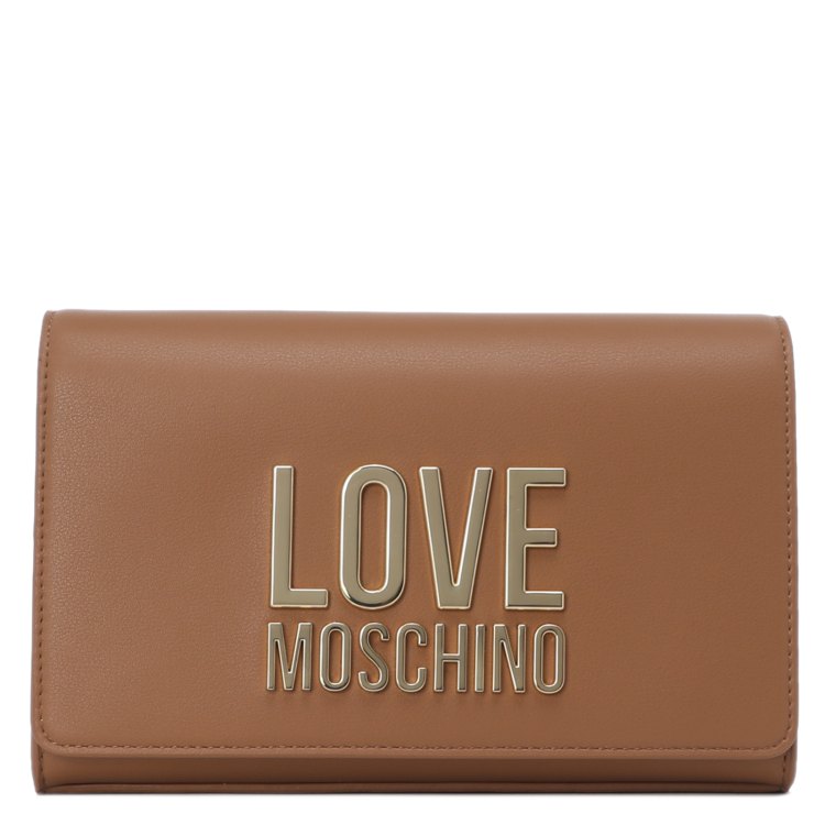 фото Сумка кросс-боди женская love moschino jc4127pp коричневая