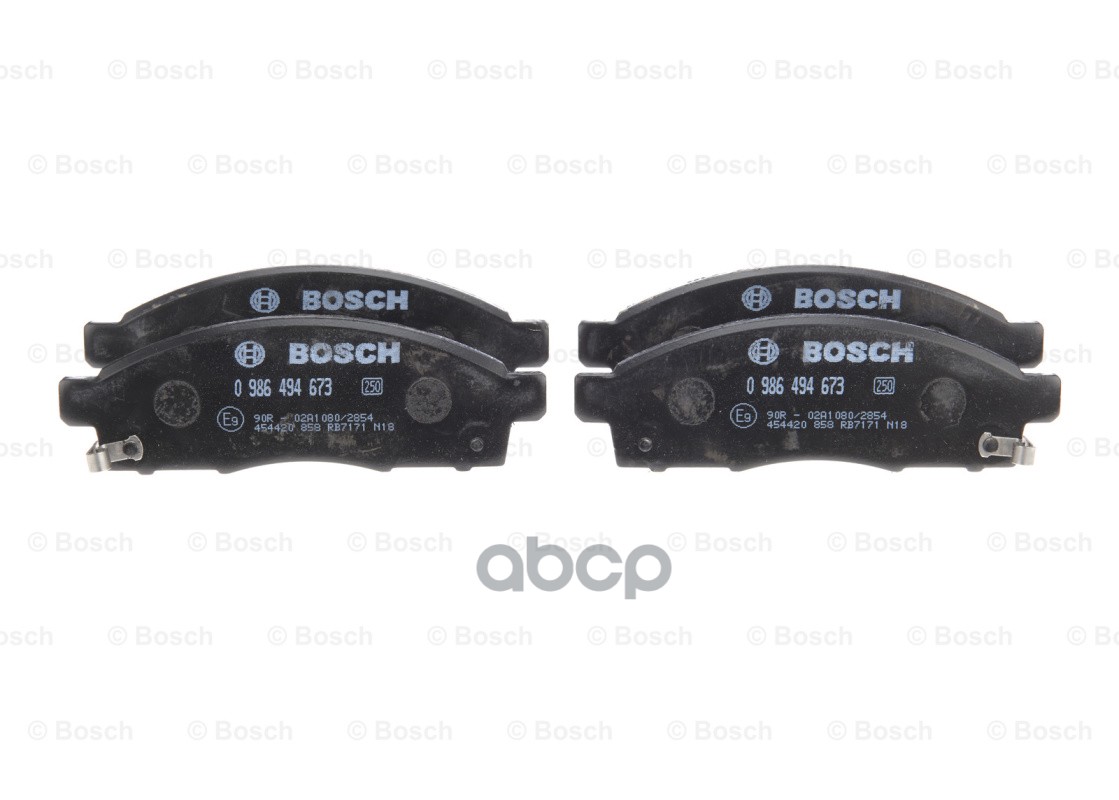 

Тормозные колодки Bosch дисковые 986494673