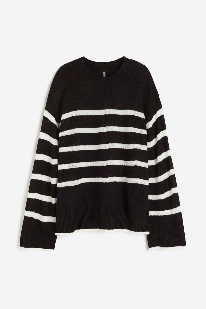 

Джемпер женский H&M 1202990 черный XS, 1202990