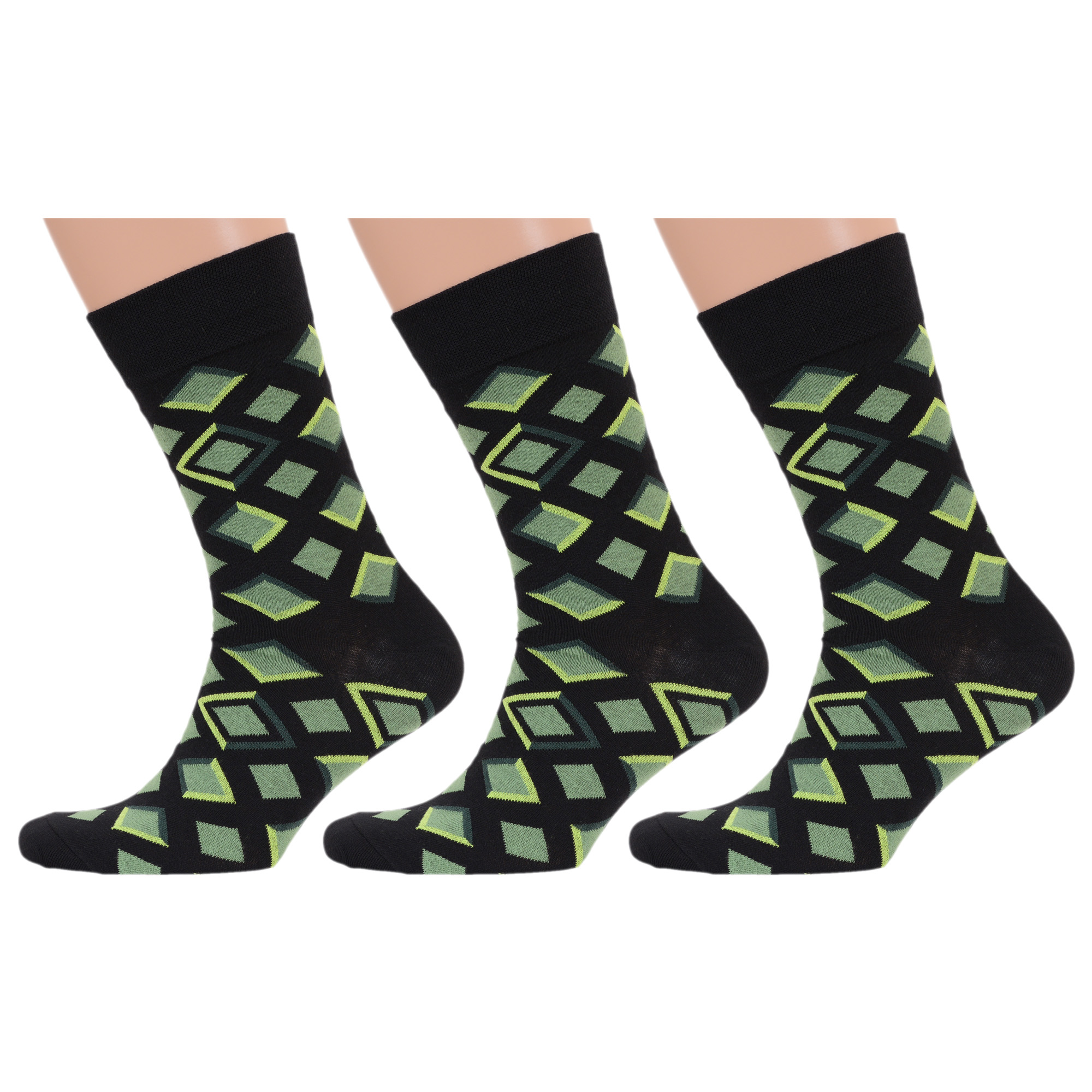 

Комплект носков мужских MoscowSocksClub msk3-М43 разноцветных 27, msk3-М43