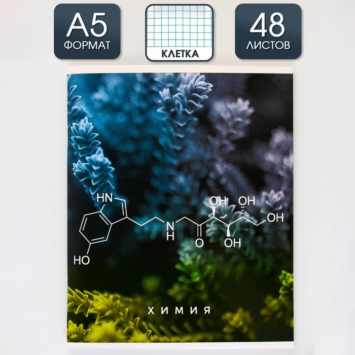 

Тетрадь предметная ArtFox STUDY Природа Химия 48 листов клетка