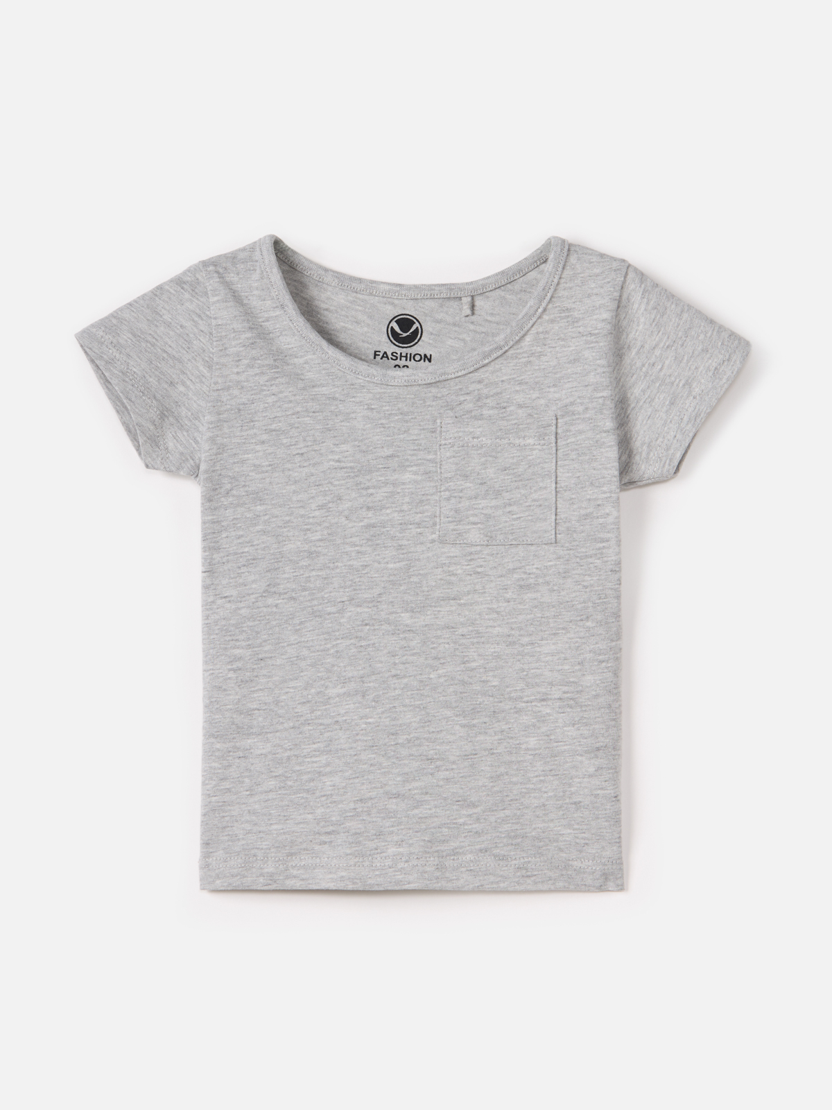 Футболка Harc Fashion для девочек, размер 104, HTC2306-003-light grey melange marmar copenhagen футболка ted grey melange