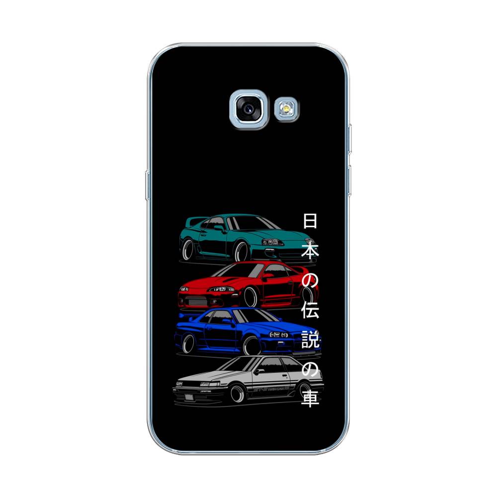 

Чехол Awog на Samsung Galaxy A5 2017 / Самсунг A5 2017 "JDM Legend cars", Зеленый;красный;синий, 20650-5