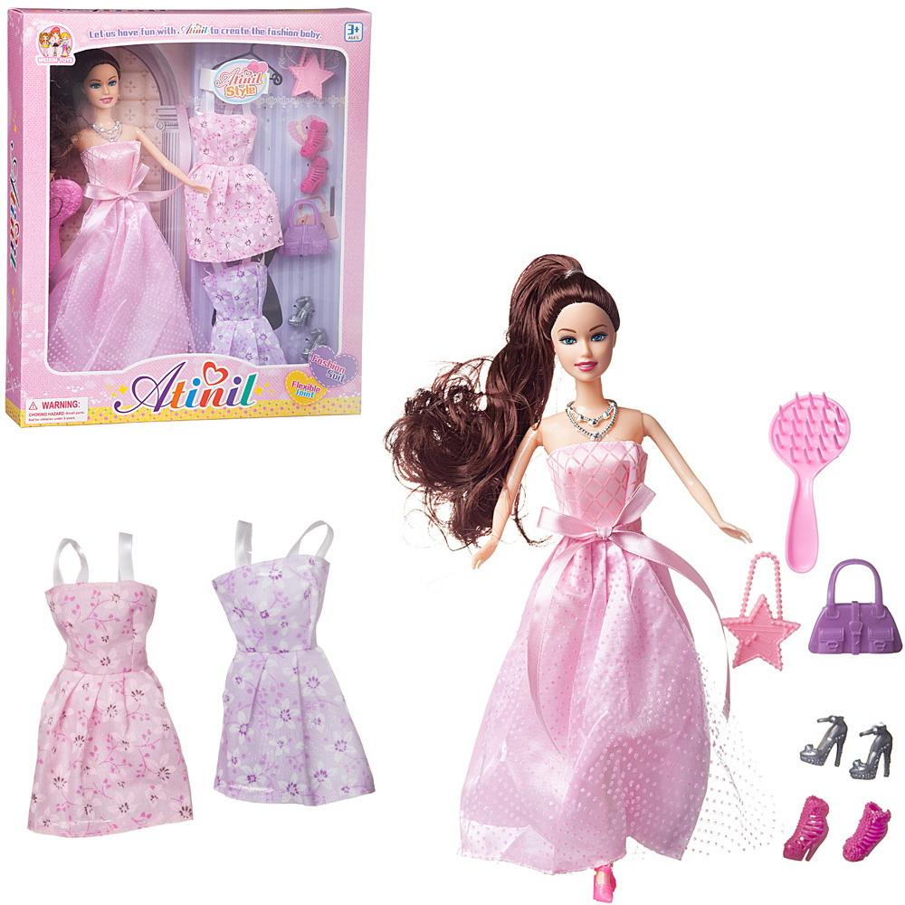 Кукла Junfa Atinil Гардероб модницы На выпускной бал 28см WJ-21514/розовое junfa кукла 17 см 63007b