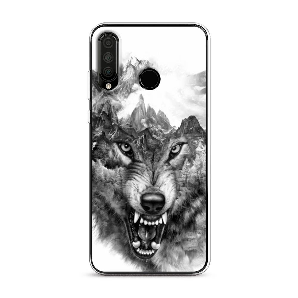 

Чехол Awog "Волк в горах" для Honor 20 Lite 2020, Серый;белый;бежевый, 611250-1
