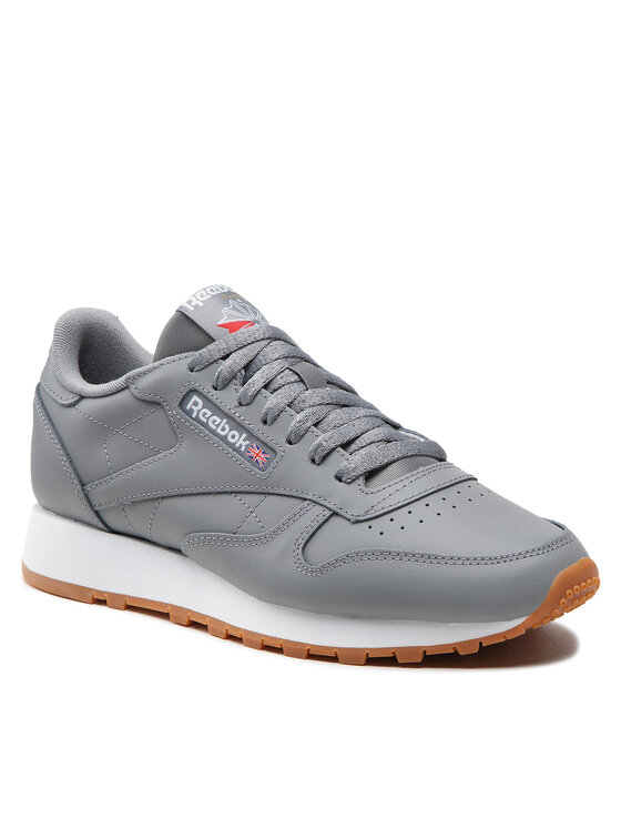 

Кроссовки Classic Leather GY3599 Reebok серый 44,5 EU, Classic Leather GY3599