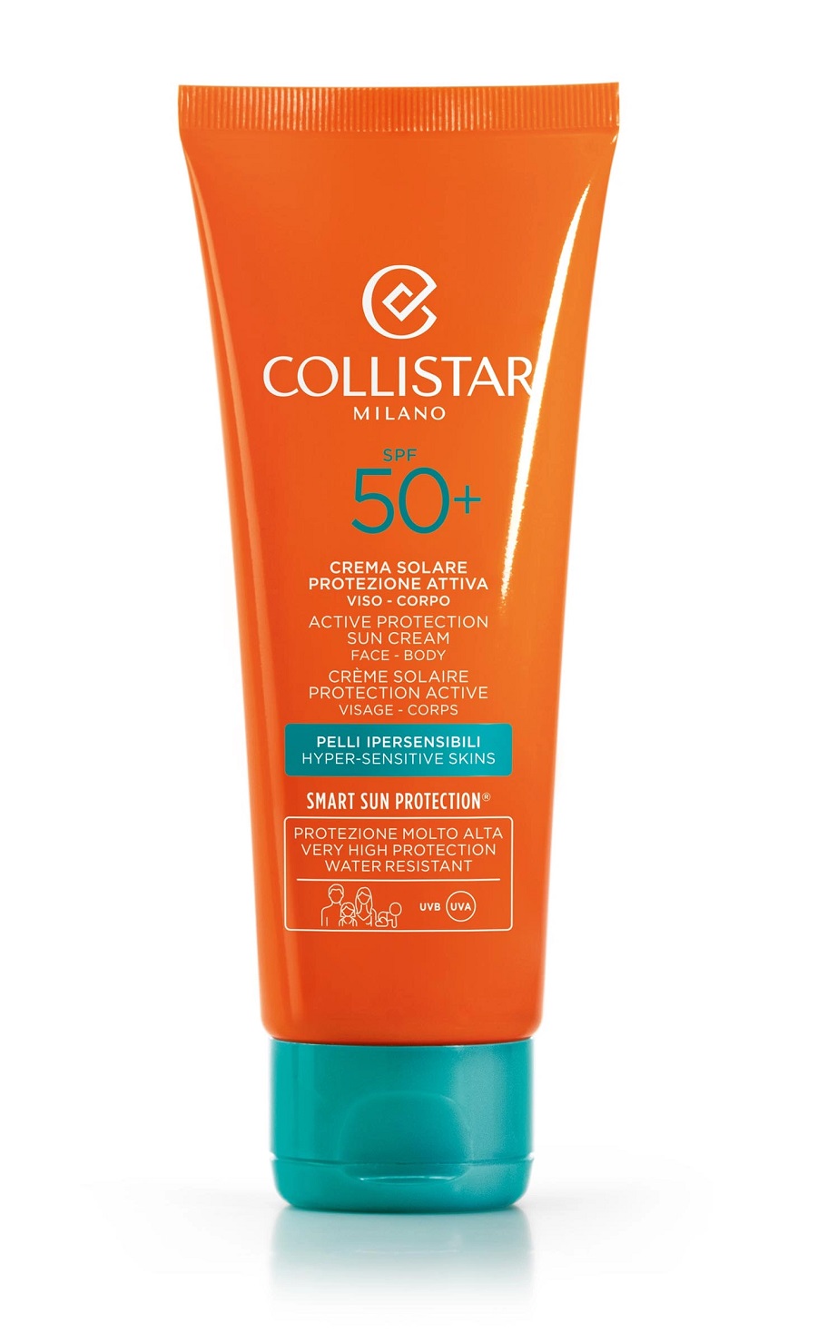 Крем Collistar от загара детский SPF50+ Hyper-Sensitive Skins Active Protection Sun 100мл