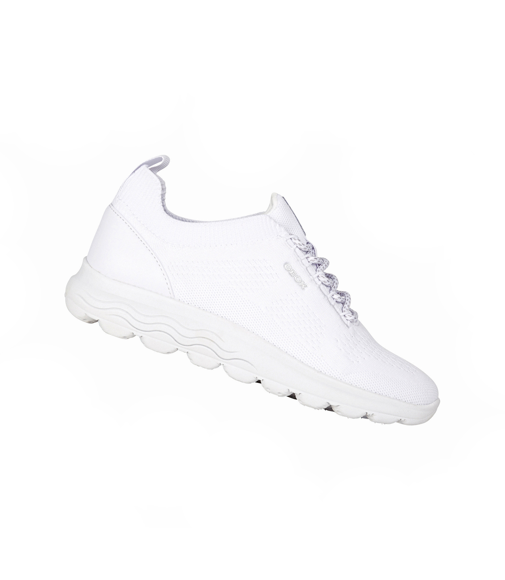 

Кроссовки женские GEOX D Spherica D15NUA0006KC1000 белые 37 EU, Белый, D Spherica