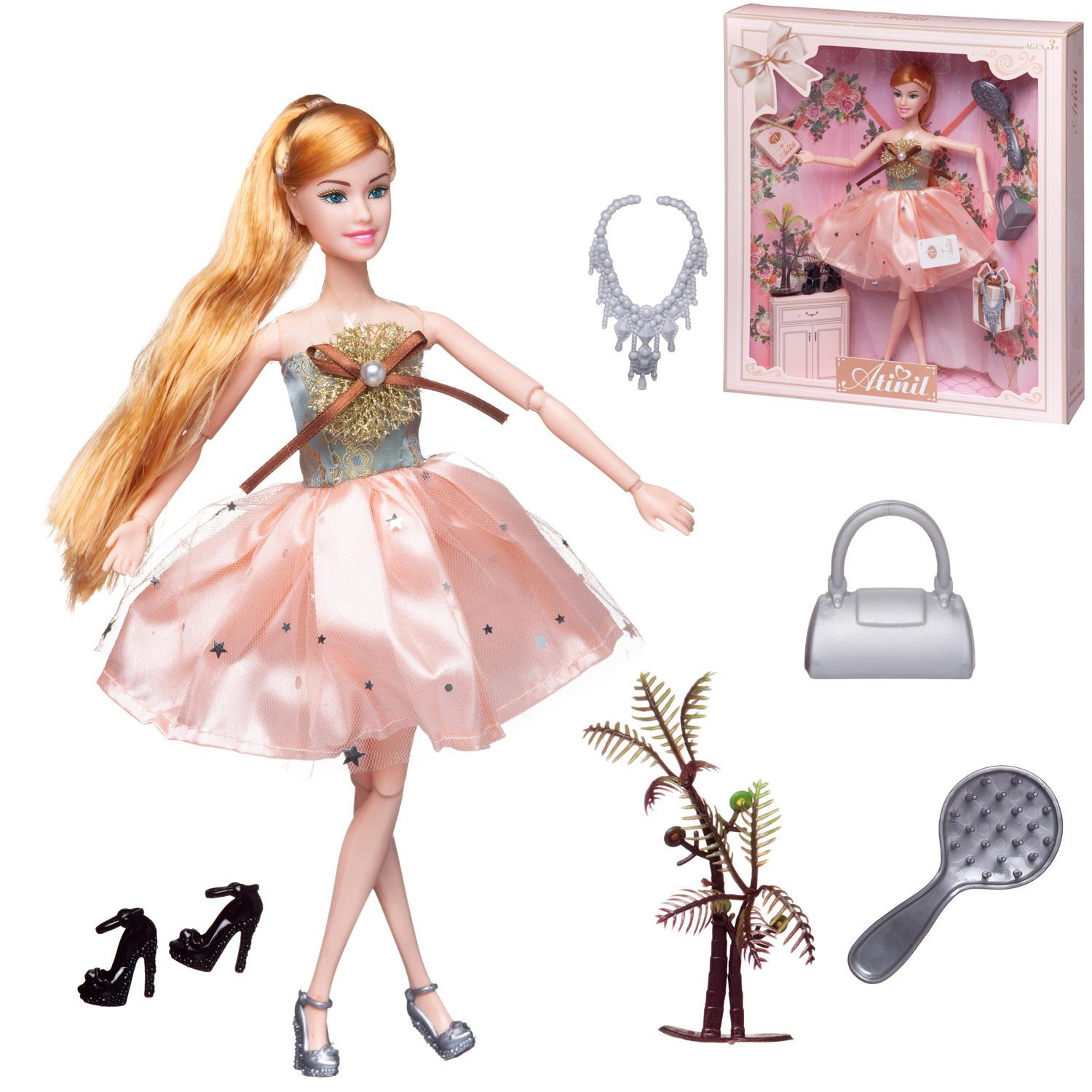 Кукла Junfa Atinil Мой розовый мир 28см WJ-21546/блондинка