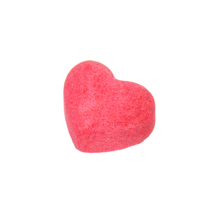 Бомбочка для ванны Сердце красная 10 г 5 штук сумеречное сердце