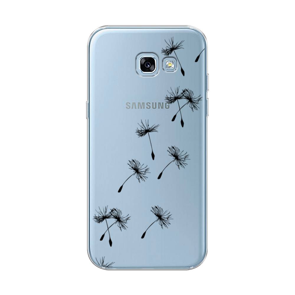 

Чехол Awog на Samsung Galaxy A5 2017 / Самсунг A5 2017 "Летящие одуванчики", Черный, 20650-8