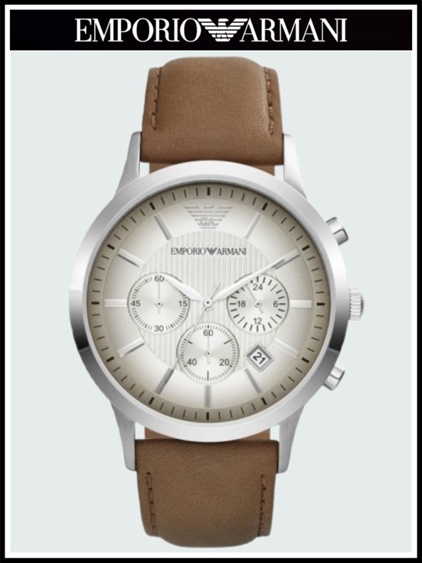 

Наручные часы мужские Emporio Armani A2471R коричневые, A2471R