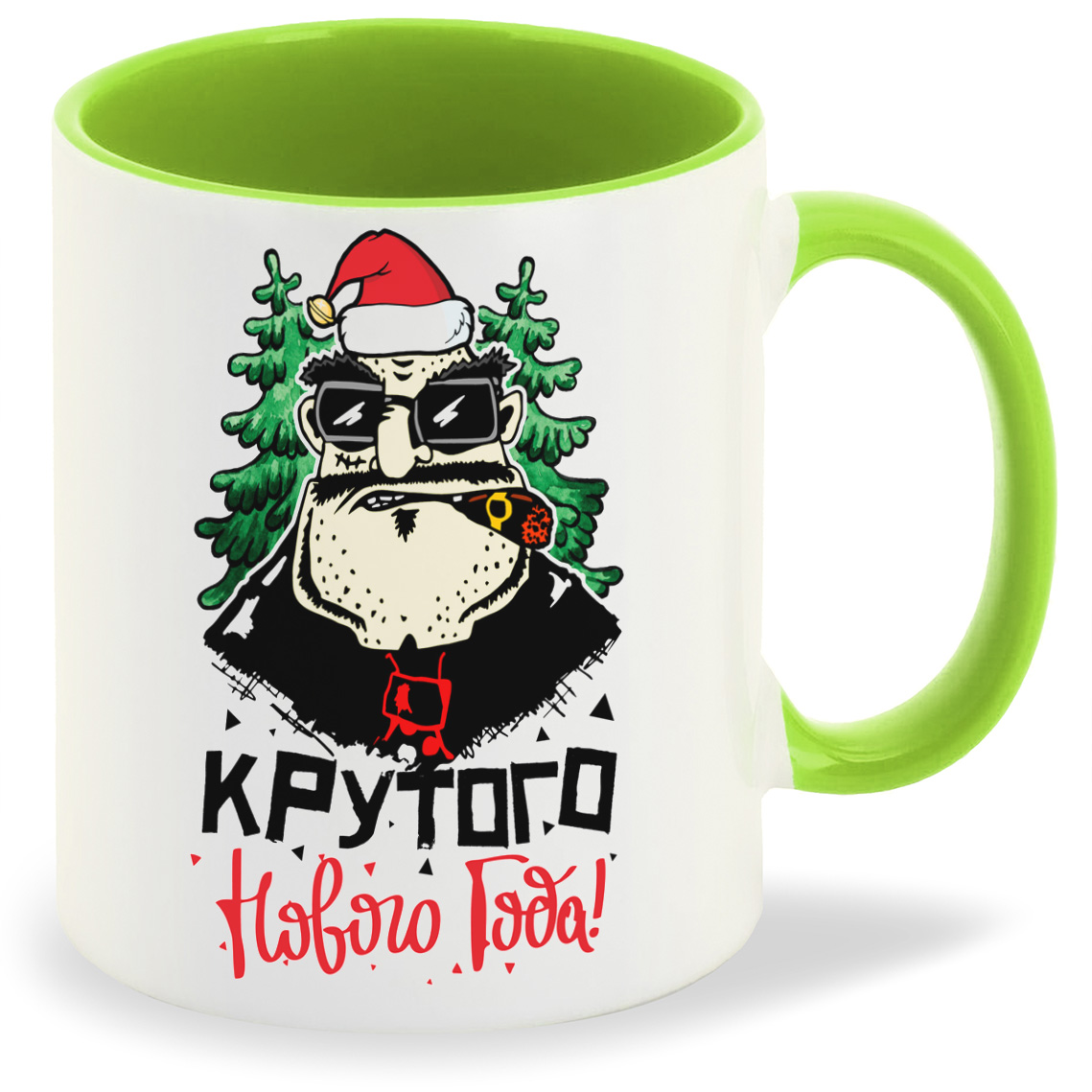 

Кружка CoolPodarok Прикол Крутого нового года, Прикол Крутого нового года