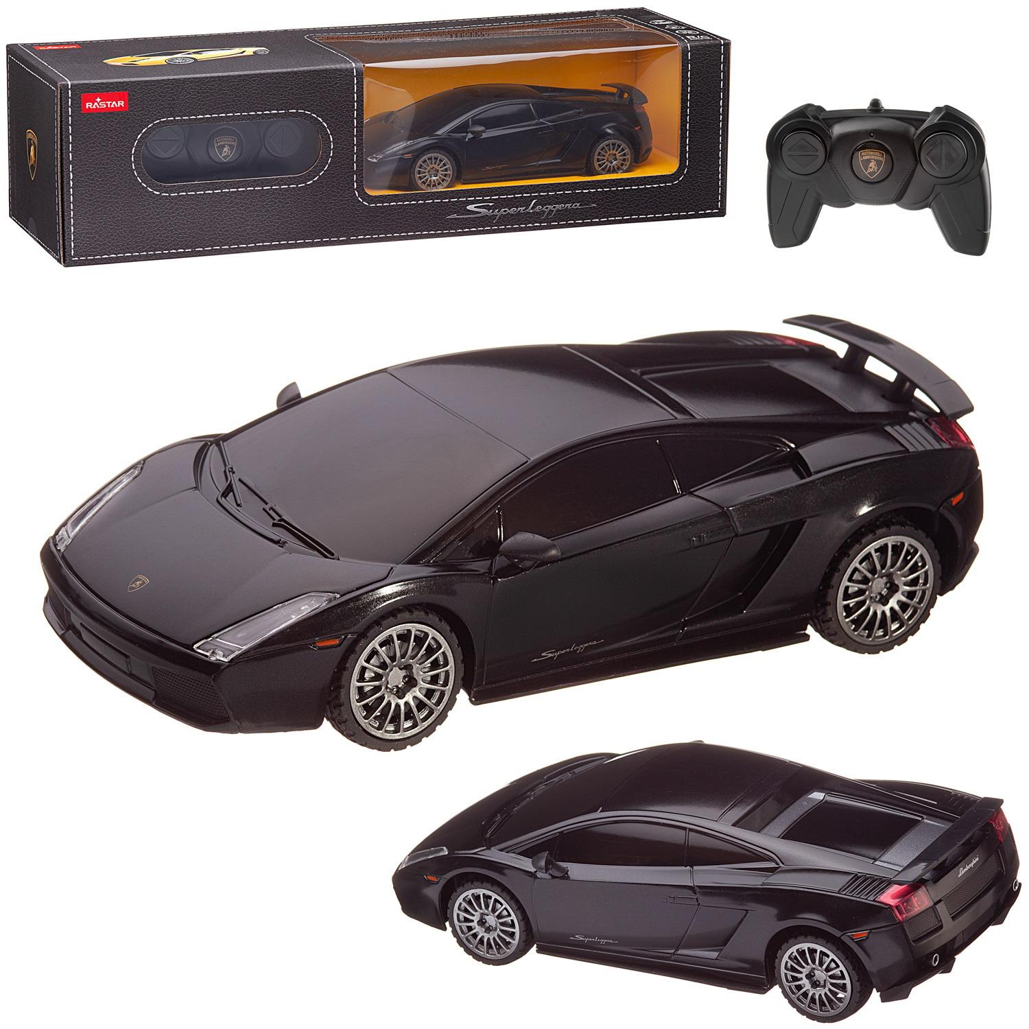 фото Машина р/у rastar 1:24 lamborghini, 18см черный 26300b