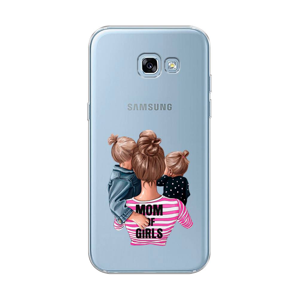 

Чехол Awog на Samsung Galaxy A5 2017 / Самсунг A5 2017 "Mom of Girls", Синий;розовый;черный, 20650-6