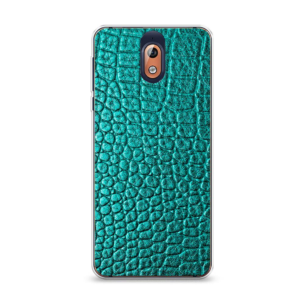 

Чехол Awog на Nokia 3.1 / Нокиа 3.1 "Бирюзовая змея", 121650-3