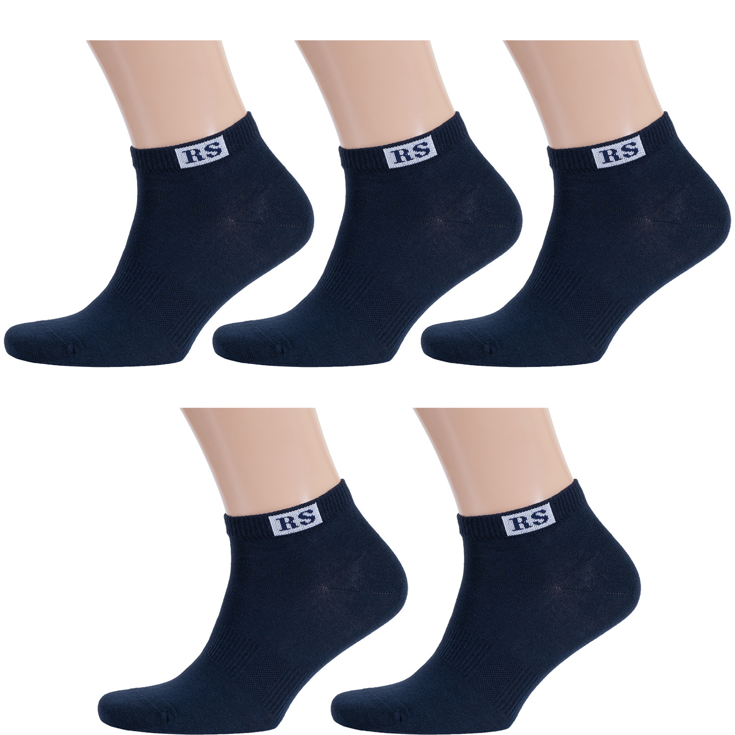 

Комплект носков мужских Rusocks синих, 5-М-133