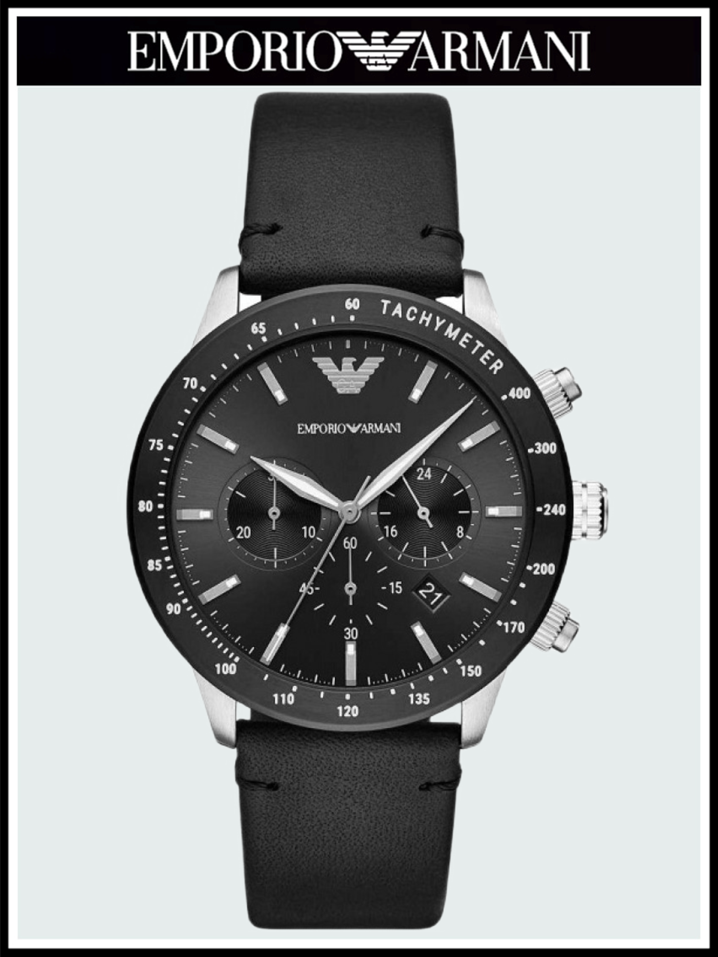 

Наручные часы мужские Emporio Armani A11243R черные, A11243R