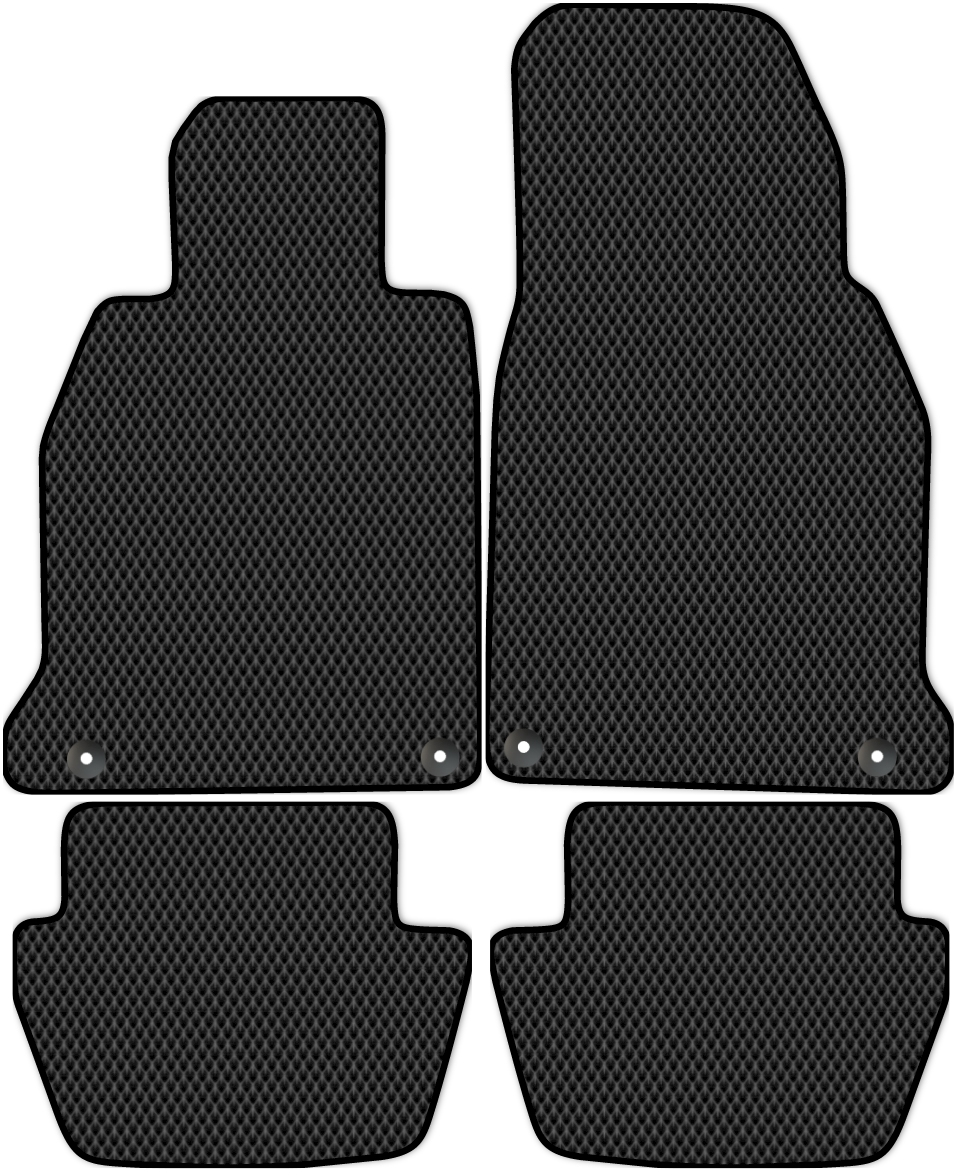 

Коврики ЭВА в салон для Porsche 911 (992) 2018 - Н.В., 4 шт. черный, 4007-S4Y-H