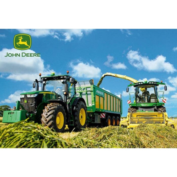 

Пазл Schmidt's Трактор с контейнером John Deere 100 элементов 56044