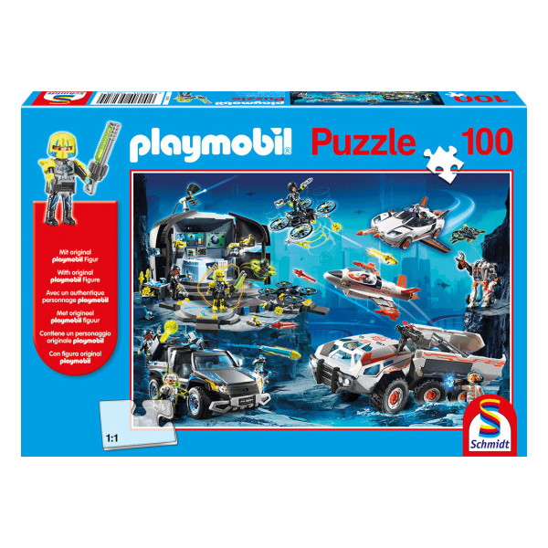 

Пазл Schmidt's Playmobil. Суперагенты 100 элементов 56272