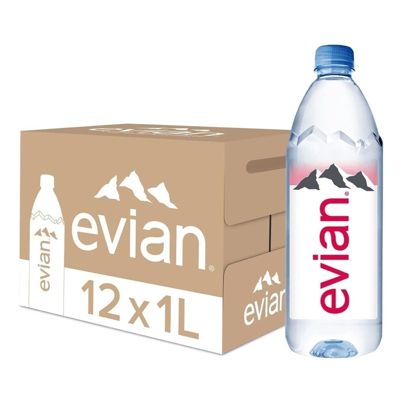 

Вода минеральная природная Evian негазированная столовая 1 л х 6 шт