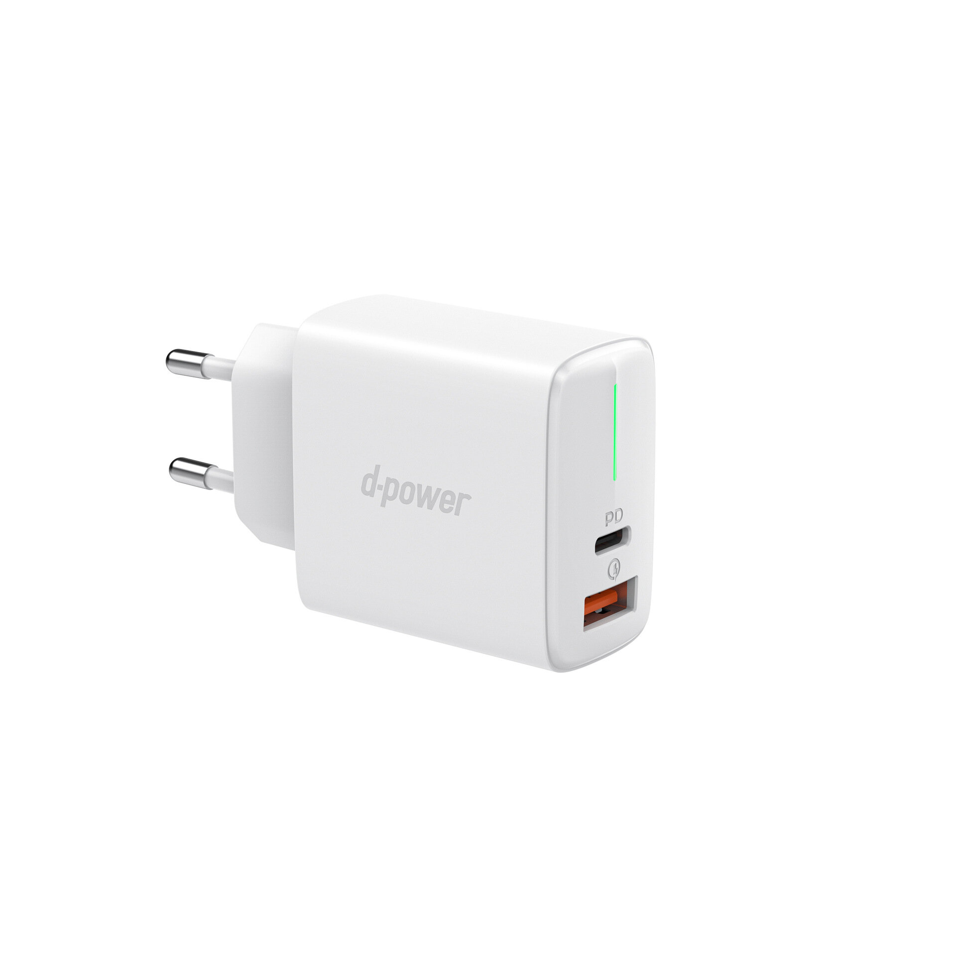 Сетевое зарядное устройство 2USB(18W+20W) Type-C, USB