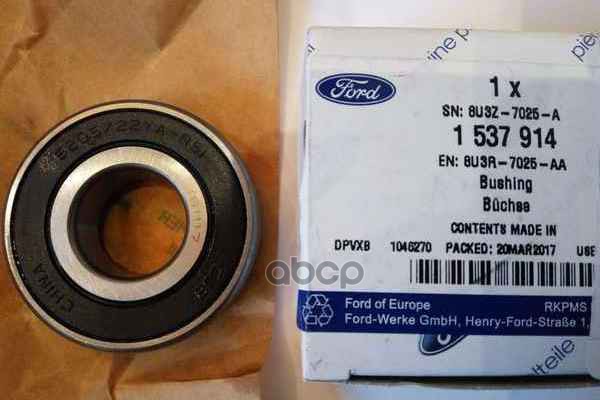 

Подшипник Кпп B-Max 2012-,Fiesta 2012-,Ecosport 2013-,Transit/Tourneo Courier 2014-,Focus