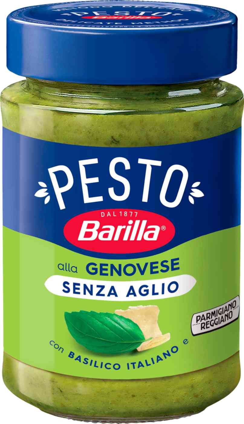 Соус Barilla Pesto Genovese senza Aglio с базиликом (без чеснока) 190 г