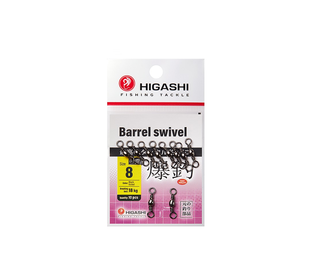 Вертлюг HIGASHI Barrel Swiwel 8 566₽