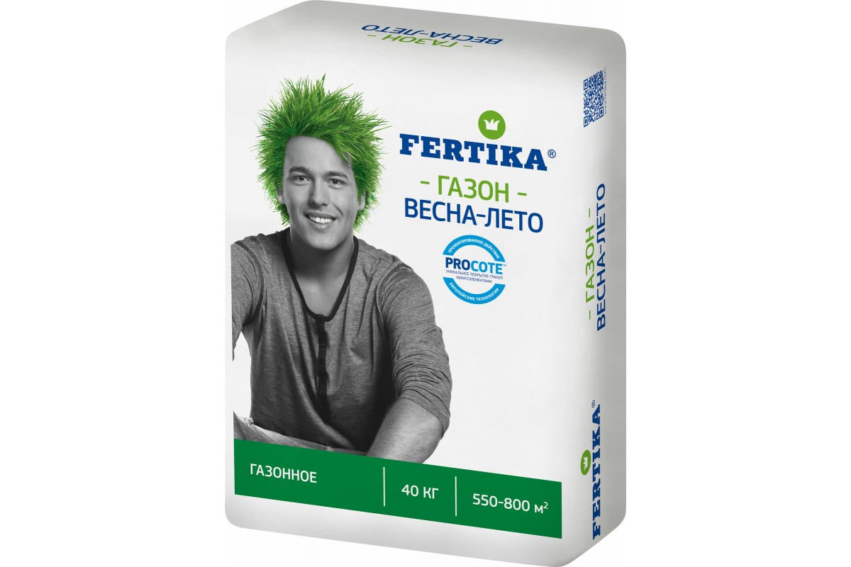 

Fertika Удобрение Газонное Весна-Лето, 40 кг 4620005613775