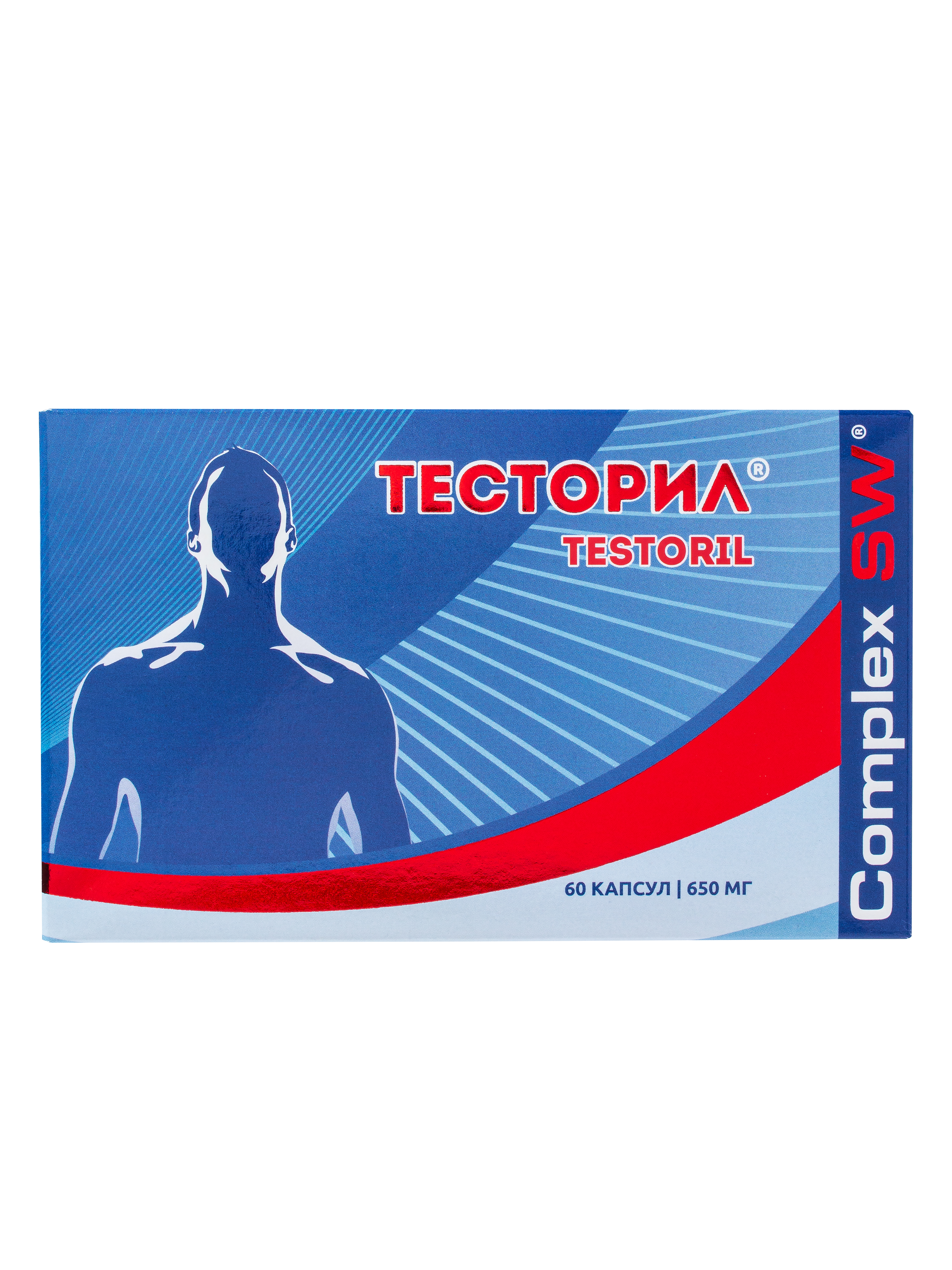 Тесторил для повышения уровня тестостерона капсулы 60 шт.