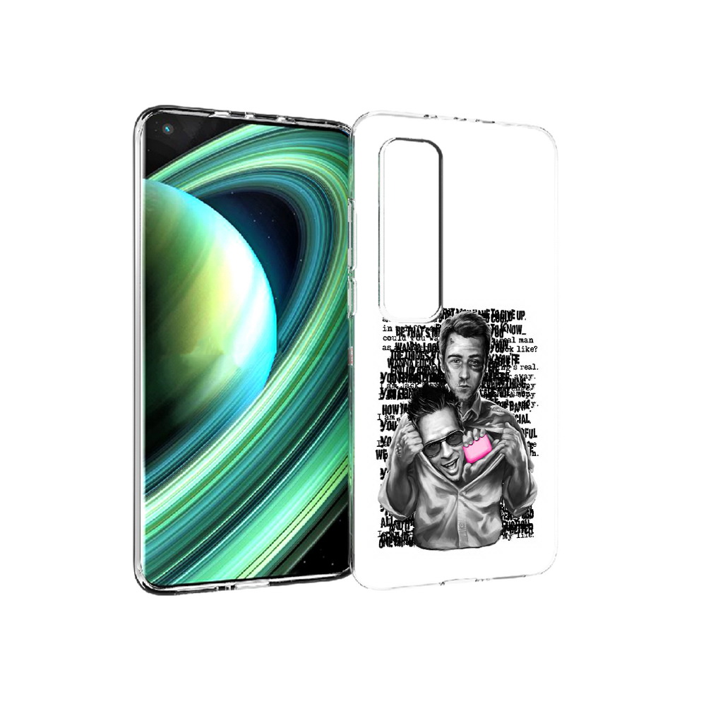 

Чехол MyPads Tocco для Xiaomi Mi 10 Ultra бойцовский клуб (PT156404.264.242), Прозрачный, Tocco