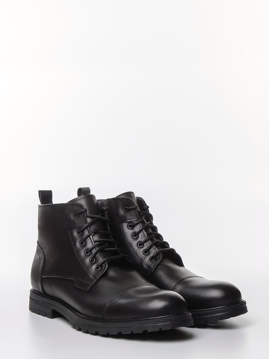 фото Ботинки мужские lauf! 604-520-n1l5 черные 40 ru