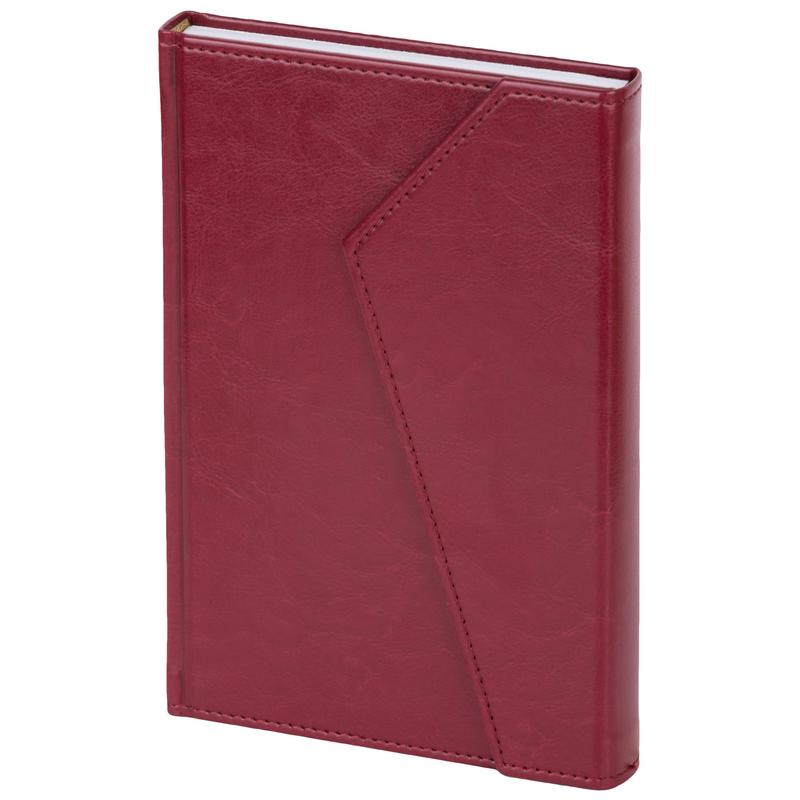 

Ежедневник датированный Attache 1360863 Magnet A5 180 листов бордовый 143x210 мм, Attache