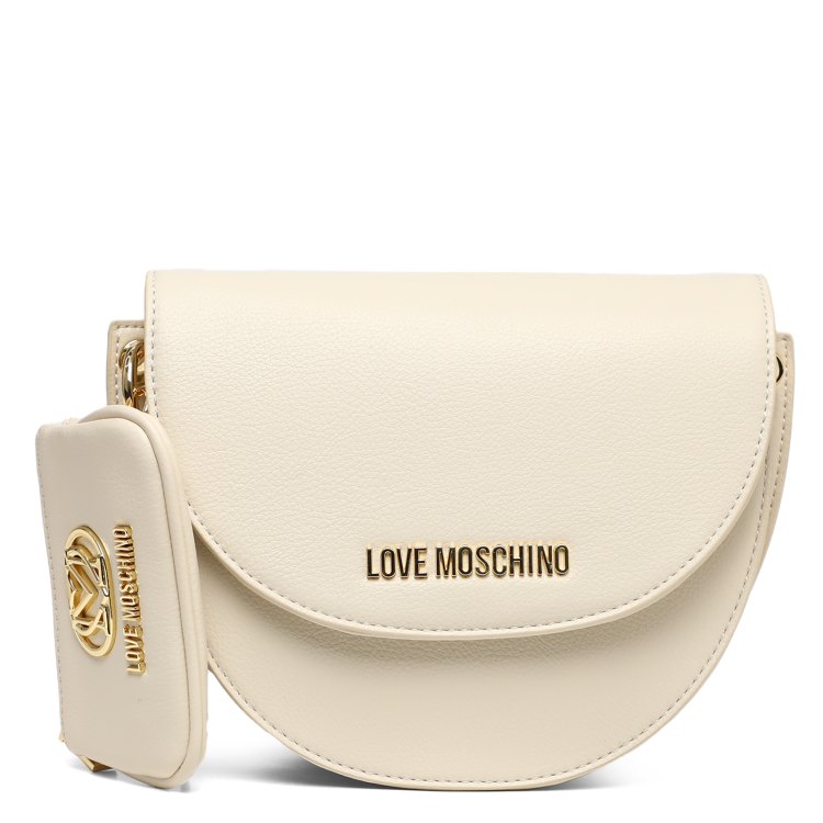 Сумка женская Love Moschino JC4087PP FW23 молочно-бежевая