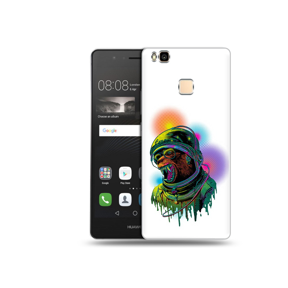Чехол MyPads Tocco для Huawei P9 Lite медведь космонавт (PT74547.57.466)