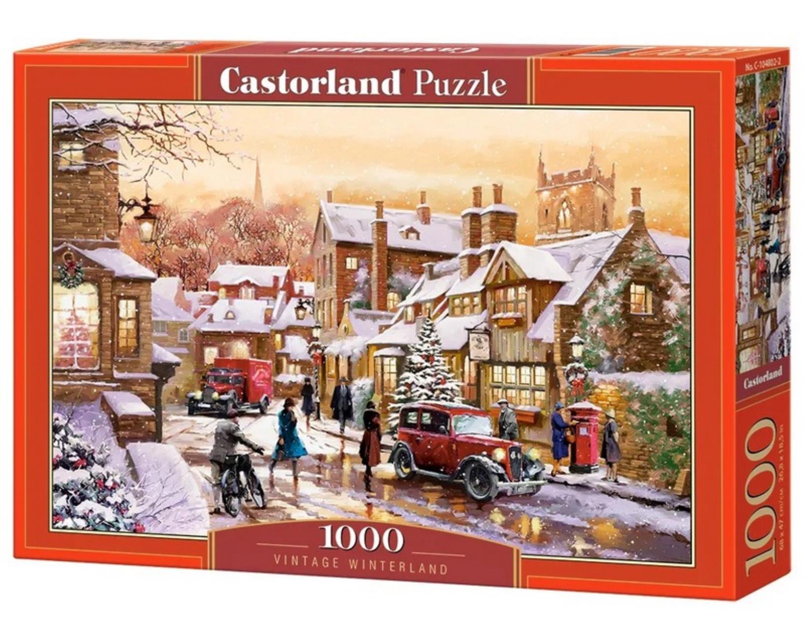 

Пазл Castorland Винтажная зимняя страна, Puzzle-1000, 2004714